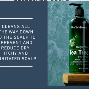 แชมพูทีทรี ทำความสะอาดล้ำ<span class=keywords><strong>ล</strong></span>ึก บรรเทาอาการรังแคและหนังศีรษะแห้งคัน ระดับบำบัด ช่วยส่งเสริมการเจริญเติบโตของเส้นผม - Product Image 5