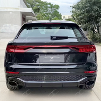 Kit de carrosserie pour Audi Q8 2020-2022, mise à niveau RS Q8, pare-chocs avant/arrière, diffuseur arrière, lèvre avant, calandre avant, mise à niveau du pare-chocs de voiture