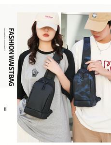 Bolso de pecho antirrobo multifuncional, bolso cruzado resistente al agua para hombres, para desplazamientos diarios - Product Image 4