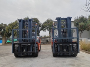 Camión FD30 con un precio más barato Piezas de carretilla elevadora de 3 toneladas + Carretillas elevadoras diesel de cambio lateral - Product Image 6