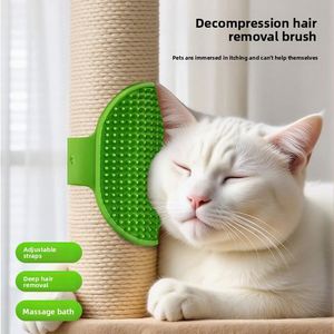 Multifunctional Combing Tool Adjustable Gloves Massage Brush <b>Pet</b> Dog Cat Itching Artifact Soft Rubber <b>Bath</b> <b>Cleaning</b> Brush - Product Image 3