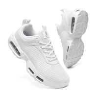Nouvelles chaussures de sport en maille blanche pour hommes, été printemps, grande taille 46, chaussures de course légères, prix d'usine