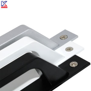 עיצוב מודרני סגסוגת אלומיניום הזזה דלת האסם ידית ללא צורך לנבוץ פתוח לסדנה חלונות משרד המלון ודלתות - Product Image 3