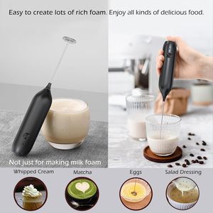 Batidora de Café Recargable por USB, Espumador de Leche Eléctrico, Batidora de Bebidas, Espumador de Café de Acero Inoxidable Portátil para Lattes - Product Image 6