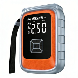 Многофункциональное пусковое устройство High <span class=keywords><strong>Peak</strong></span> с компрессором 150 PSI, портативный автозарядник с автоотключением и ЖК-дисплеем, аварийный комплект - Product Image 2