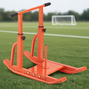 Équipement d'entraînement de force Power Pull & Push Sled Orange 1 et 2 pouces pour l'entraînement physique, la vitesse et la musculation - Product Image 2