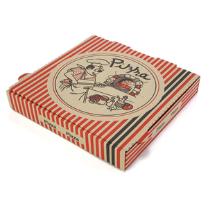 Boîte d'emballage pour pizza en carton ondulé biodégradable de haute qualité à prix compétitif <span class=keywords><strong>30</strong></span> <span class=keywords><strong>x</strong></span> <span class=keywords><strong>30</strong></span> <span class=keywords><strong>x</strong></span> 4 cm - Product Image 4