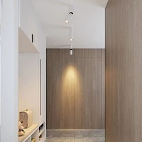 Projecteur LED cylindrique pliable à angle réglable monté au plafond et en surface Barre intelligente Tube long Downlight IP65