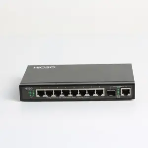 Professional Supplier 10 Port 10/100/1000Mbps Industrial Gigabit Ethernet Switch