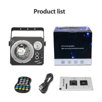 120 motif boule magique lumière Laser LED stroboscopique rvb Disco lumière USB activée par la voix DJ fête scène lumière