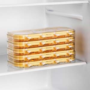 Moldes de silicona para paletas de hielo con tapa, material apto para uso materno-infantil, moldes apilables para helados, moldes reutilizables para postres de helado congelado - Product Image 6