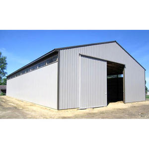 Structure en <span class=keywords><strong>acier</strong></span> préfabriquée modulaire pour la construction d'usines industrielles, entrepôt à ossature métallique préfabriquée pour installation extérieure - Product Image 1