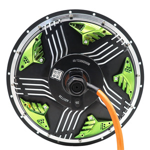 Motor sin escobillas magnético impermeable IP64 DKYS de 12 pulgadas 35H 2000W 260 Spoke para Green 72V - Product Image 4