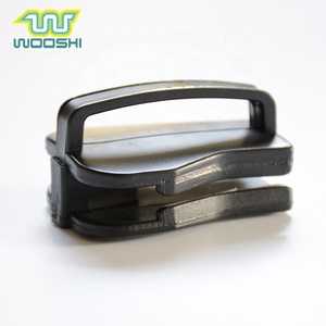 Chất lượng cao tùy chỉnh nhựa khổng lồ Zip đầu 30 # nhựa kích thước lớn dây kéo kim loại thanh trượt cho lều - Product Image 3