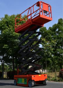 Plateforme élévatrice mobile automatique, nacelle élévatrice à ciseaux autopropulsée pour travaux en hauteur - Product Image 6