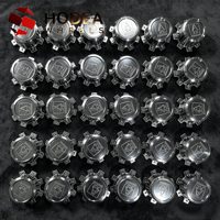 Tapas Centrales Flotantes Personalizadas de Aleación de Aluminio para Ruedas Forjadas de 20x10/22x12/24x14/26x14 con 5/6/8/10 Pernos 5x127/6x139.7/8x165.1/8x200