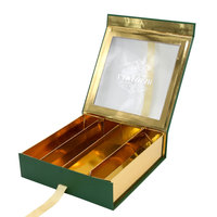 Boîte cadeau Diwali personnalisée, petite boîte à gâteaux sucrés, panier de fruits secs Diwali, emballage décoratif pour chocolat, emballage avec fenêtre