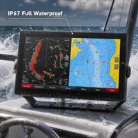 Monitor Marino de 15.6'', 18.5'' y 21.5'', Pantalla Táctil Capacitiva Impermeable IP67, 1500 Nits, para Exteriores, para Barcos de Pesca
