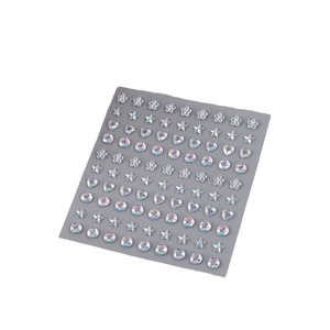 Cross-border Acrylic Rhinestone Stickers Eye Makeup Face-Decorating Diamond <strong>Children</strong> Face Decals DIY - Product Image 3