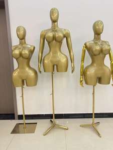 Maniquí de Medio Cuerpo Femenino de Talla Grande <span class=keywords><strong>con</strong></span> Busto y Cadera Curvos para Exhibición de Vestidos de Novia, Maniquí de Talla Grande - Product Image 2