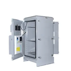 4u 18u IP65 Protection and Efficient Cooling System Weatherproof Outdoor Network Cabinet outdoor