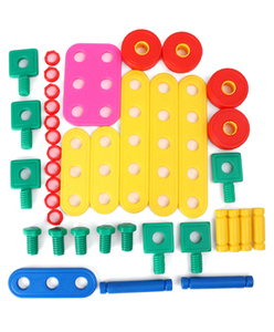 GIRNAR LITTLE ENGINEER Un kit completo de 79 piezas que incluye una llave inglesa, alicates, tuercas, pernos, etc. para nuestros pequeños ingenieros. - Product Image 3