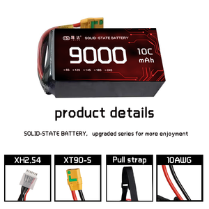 6S 18S 24S 9000Mah Lipoバッテリー12Sドローンバッテリー14S Lipoセミソリッドステートバッテリーを工場直販 - Product Image 5