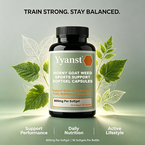 Gélules de soutien sportif à base de plantes Horny Goat Weed 800mg 90pcs – Performance sportive et nutrition quotidienne pour hommes actifs – Complément alimentaire à base de plantes - Product Image 4