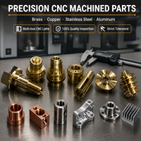 Fabrication sur mesure de pièces métalliques pour boîtiers électroniques semi-conducteurs par fraisage et tournage CNC, haute tolérance