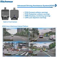 Dashcam 4G 1080P ADAS DSM Lensa Ganda AI 2 Kanal Kamera Dasbor Kontrol Jarak Jauh Pelacakan GPS untuk Mobil Bus