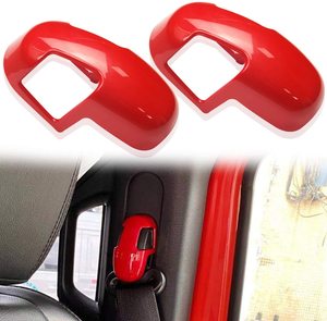 Cinturón <span class=keywords><strong>de</strong></span> <span class=keywords><strong>seguridad</strong></span> para <span class=keywords><strong>Jeep</strong></span> <span class=keywords><strong>Wrangler</strong></span> JL 2018-2021 ABS Interior B Pillar, 2 unidades - Product Image 1