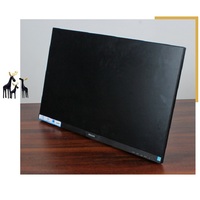 Soporte de Escritorio para Monitor DZV3 VESA 100*100mm, Metálico, Moderno, Negro, Soporte Individual, 14-27 Pulgadas, Inclinación de 45°, Soporta 6.5kg, en Stock