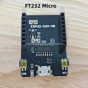 Placa DE DESARROLLO WIFI Micro USB tipo C FR232 CH340G con módulo de cámara OV2640 OV3660 <span class=keywords><strong>ESP32</strong></span> - Product Image 5