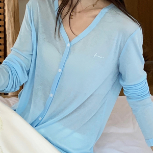 <span class=keywords><strong>Cardigan</strong></span> semplice da donna con scollo a V elegante <span class=keywords><strong>Slim</strong></span> Fit - Product Image 2