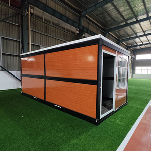 Casas prefabricadas modulares Contenedor plegable fácil de montar Hogar para oficina Centro comercial Hotel Solución para el hogar pequeño - Product Image 5