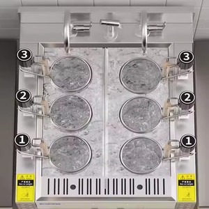 طباخ رفع آلي تجاري للمعكرونة ، معدات معكرونة مطبخ مطعم تعمل بالكهرباء - Product Image 4
