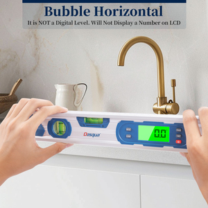 220องศาดิจิตอลวัดมุมแสดงผล LCD อิเล็กทรอนิกส์วัดมุมด้วยเครื่องมือวัดระดับ - Product Image 4