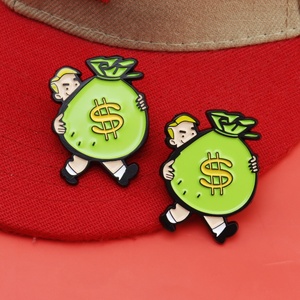 Manufacturer Customizes Metal Hat Decorations <b>Pins</b> Fashionable and Creative Cartoon <b>Badges</b> Alloy <b>Pins</b> - Product Image 1