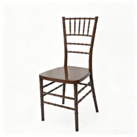 Chaise Chiavari en résine noire pour événements, mariages et banquets – Mobilier d'hôtel en gros