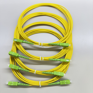 Venta Directa de Fábrica: Cable de Fibra Óptica Monomodo SC/APC a SC/APC, 1 Núcleo, 3m, Cubierta Amarilla, G652D para CATV - Product Image 2