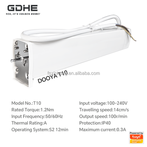 Moteur de rideau automatique pour maison intelligente <span class=keywords><strong>Dooya</strong></span>, 5 fils, Wifi, Zigbee, Tuya, moteur de rideau électrique T10 pour rail de rideau électrique - Product Image 2