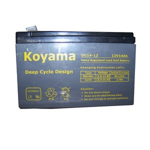 Batería VRLA de Ciclo Profundo AGM <span class=keywords><strong>12V14Ah</strong></span> para Scooter Eléctrico, Bicicleta Eléctrica, Triciclo - Product Image 1