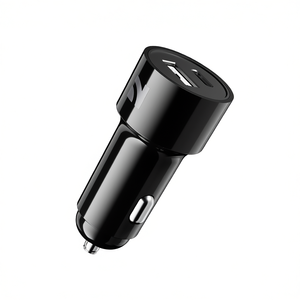 Cargador de Coche Compacto y Ligero NCC CC-0401 Negro de 38W con Adaptadores de Carga Rápida USB-A, USB-C PD 20W y QC 18W - Product Image 2