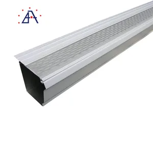 Aluminum Leaf filter gutter guards stainless steel metal mesh fabric grid for gutter