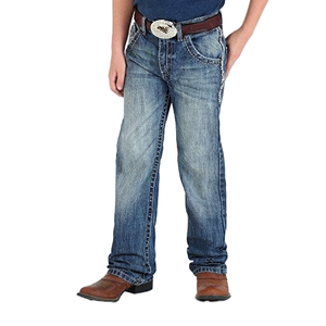 2026 Casual Trendy Loose Unique Pearl Design Pocket Daily Street <b>Y2K</b> Boot Cut Cotton Men's Sports Denim <b>Pants</b> - Product Image 1