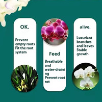 Tim Yue HSS bois liège Fermentation décomposé écorce de pin orchidée sol spécial papillon Dendrobium substrat plantation paillis