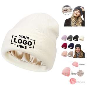 Autumn Winter New <b>Hat</b> Women's Warm Knitted Color Ding <b>Hats</b> <b>Hats</b> - Product Image 1