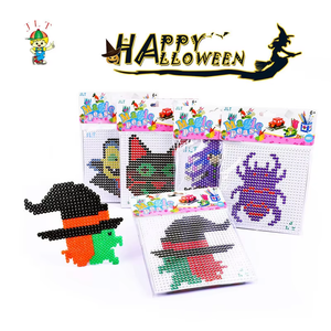 Vente en gros de perles de repassage Hama pour enfant, puzzle éducatif, jouets pour Halloween, perles Hama pour filles et garçons - Product Image 2