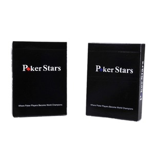 Cartes de <span class=keywords><strong>poker</strong></span> personnalisées en PVC, surface mate lisse, carte publicitaire de table avec boîte d'emballage rigide pour jeux de loisirs - Product Image 2