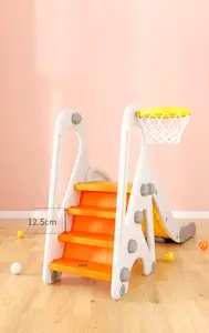 ABST çocuk oyun alanı ucuz çekici çocuk renkli kapalı oyun alanı ekipmanları tırmanma merdiveni kaliteli slayt